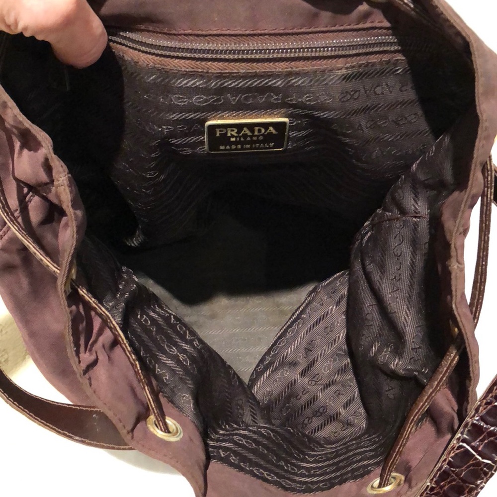 PRADA drawstring bucket bag - Picture 8 of 8